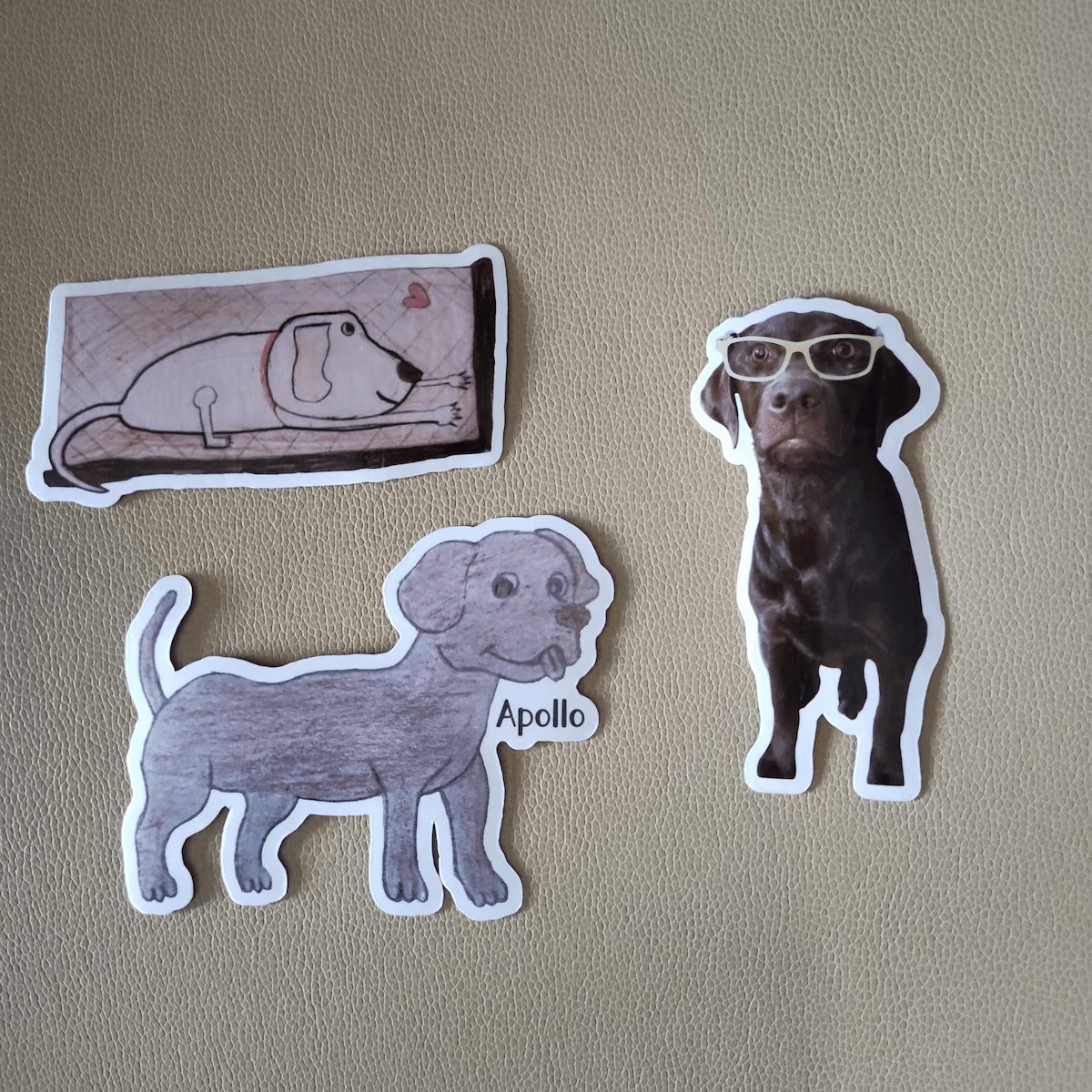 Customizable Water-Resistant Die-Cut Stickers Collection photo review